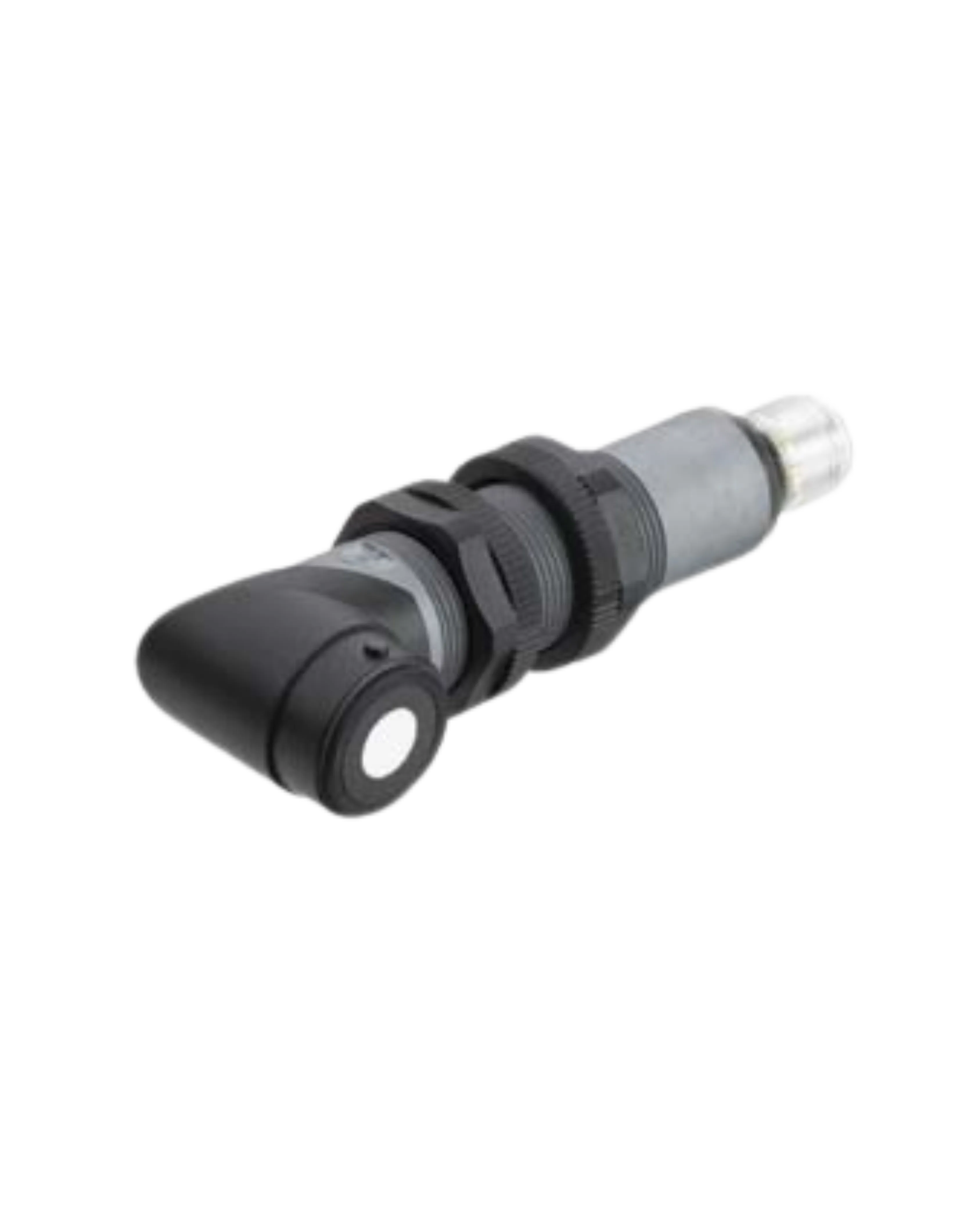 Leuze HTU318-1600.W/32NK-M12 Angled Ultrasonic Sensor — Leuze Sensors